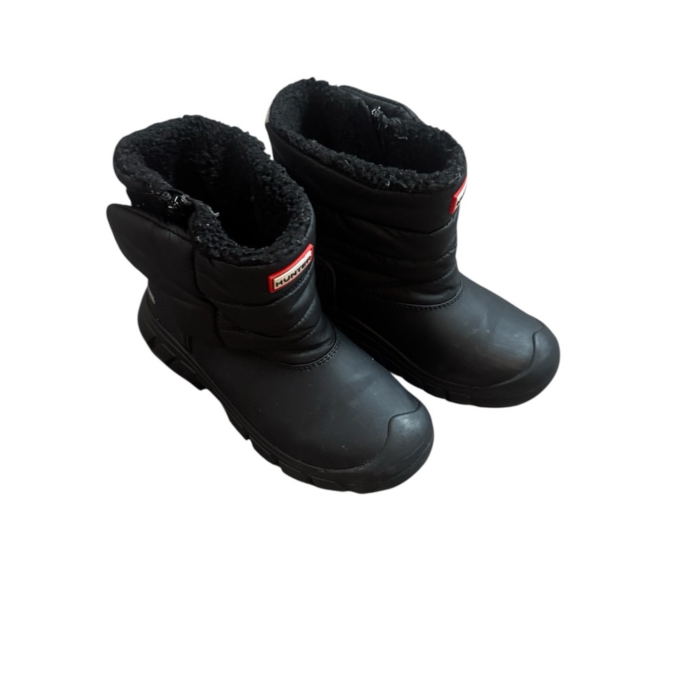 Hunter Black Insulated Boots